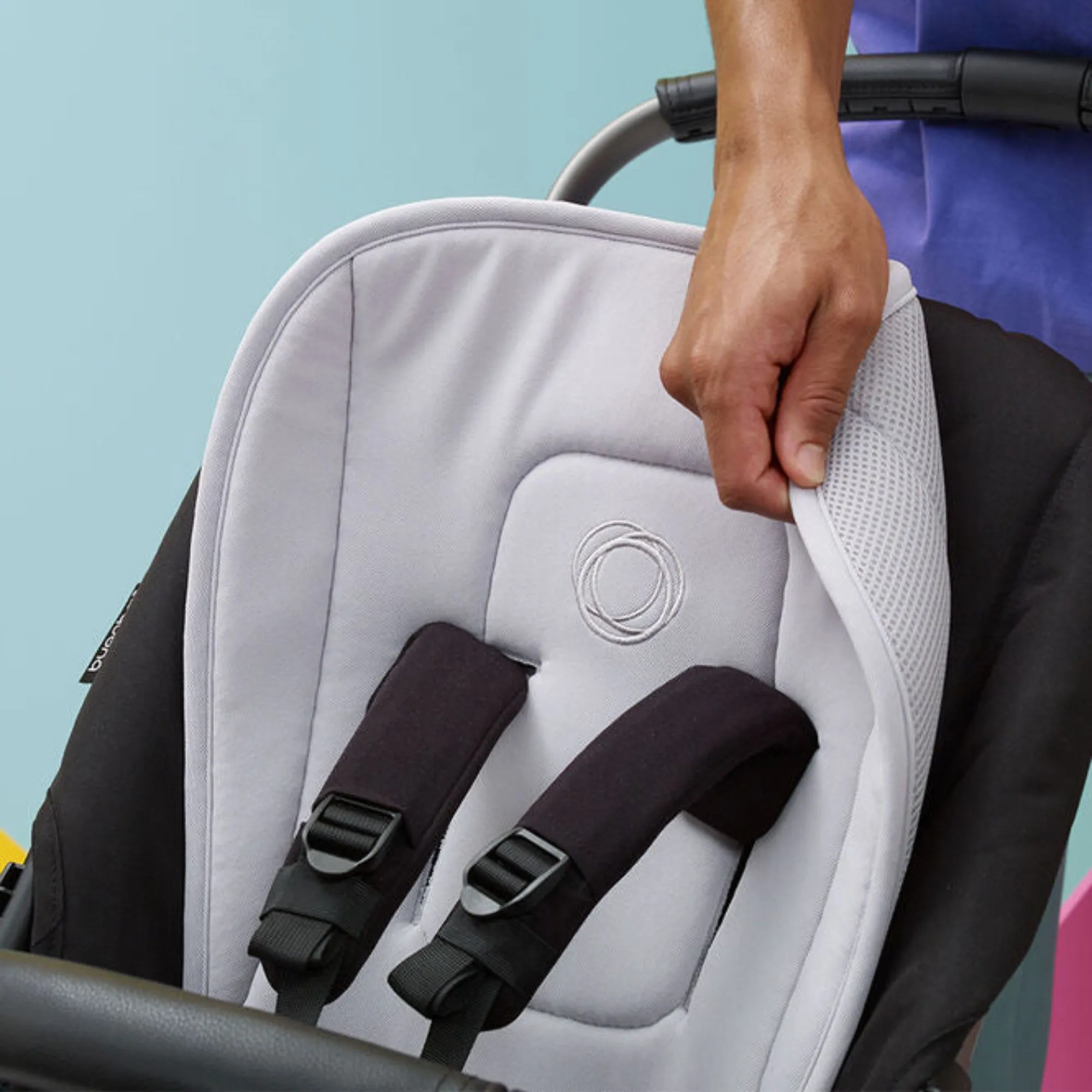 BUGABOO Dual Comfort Seat Liner - Fresh White