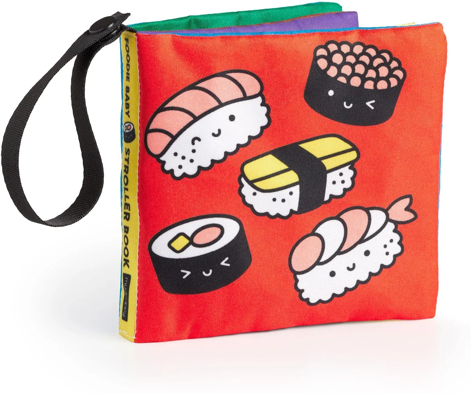Foodie Baby Crinkle Stroller Book
