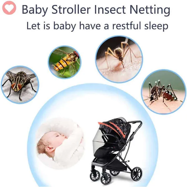 Meshily - Mosquito net for baby stroller